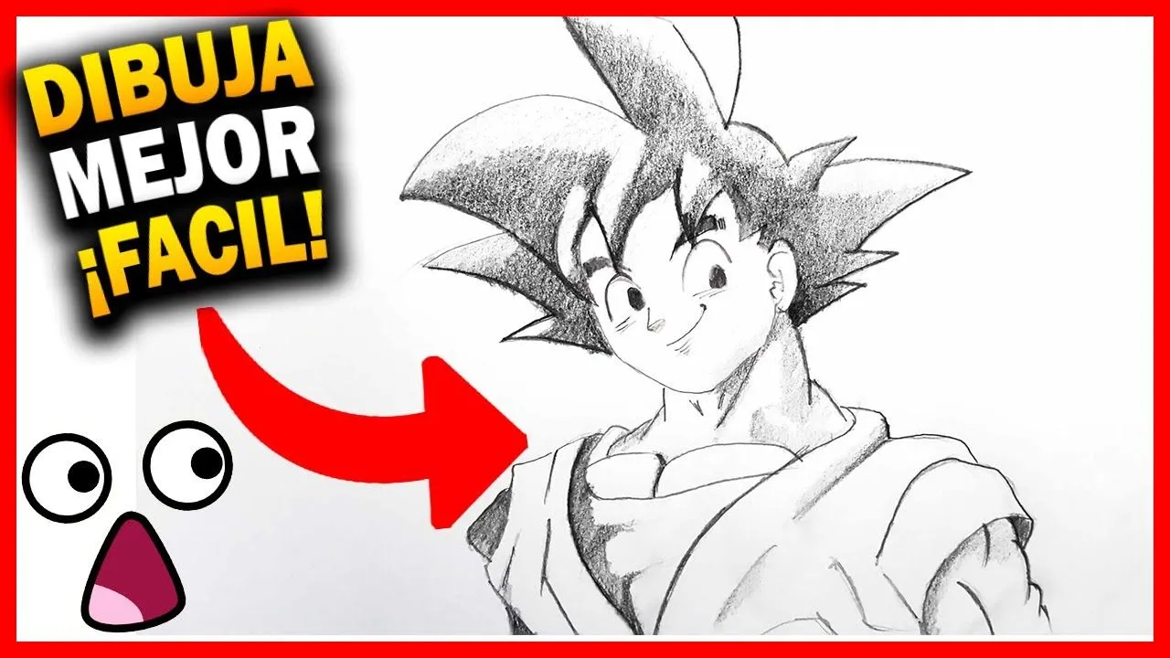 Como dibujar a Goku paso a paso [El Dibujante] - YouTube