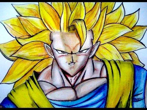 Como dibujar a Goku SSJ3. - Taringa!