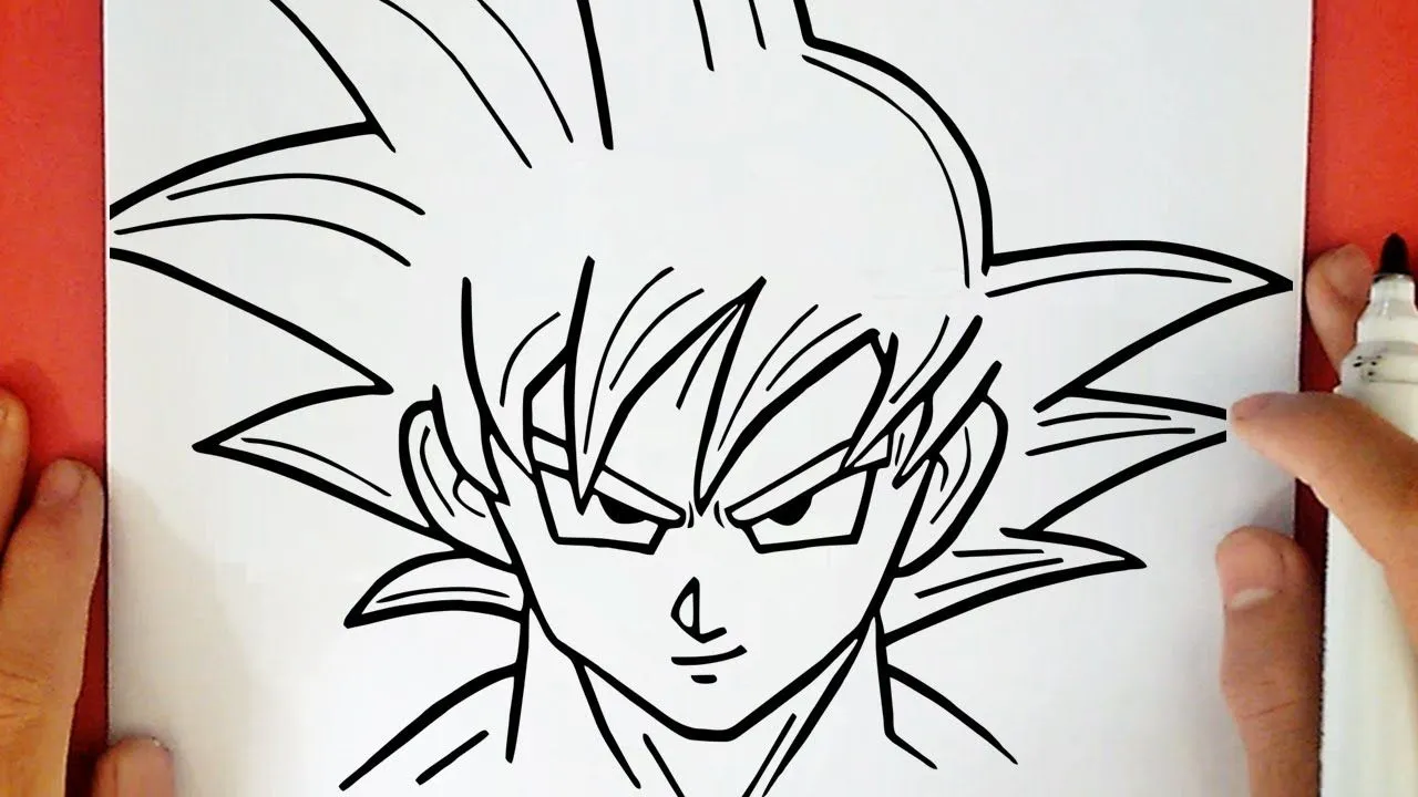 COMO DIBUJAR A GOKU - YouTube