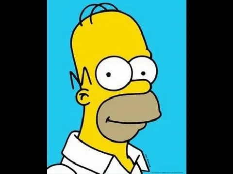 como dibujar a homero simpson - YouTube