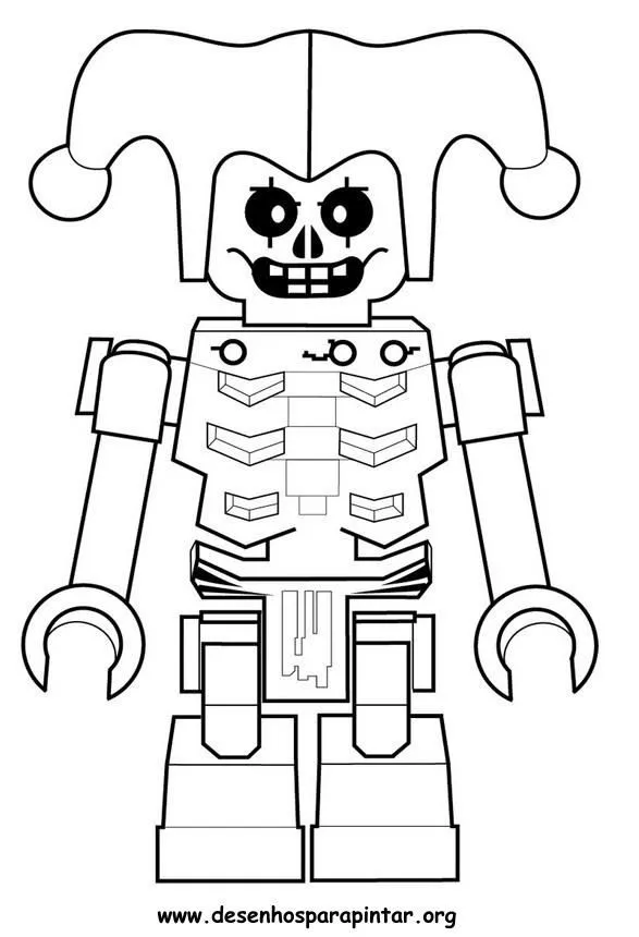 Lego NinjaGo – Desenhos para imprimir pintar e colorir » Desenhos ...
