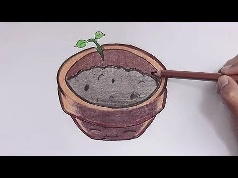 Como dibujar a Maceta (Plantas vs Zombies) - How to Draw a Pot ...