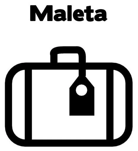 Como dibujar una maleta - Imagui