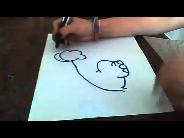 como dibujar a un mamut - YouTube