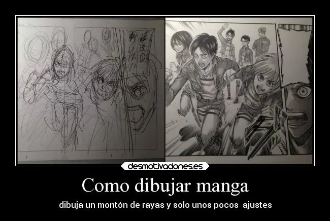 Como dibujar manga | Desmotivaciones