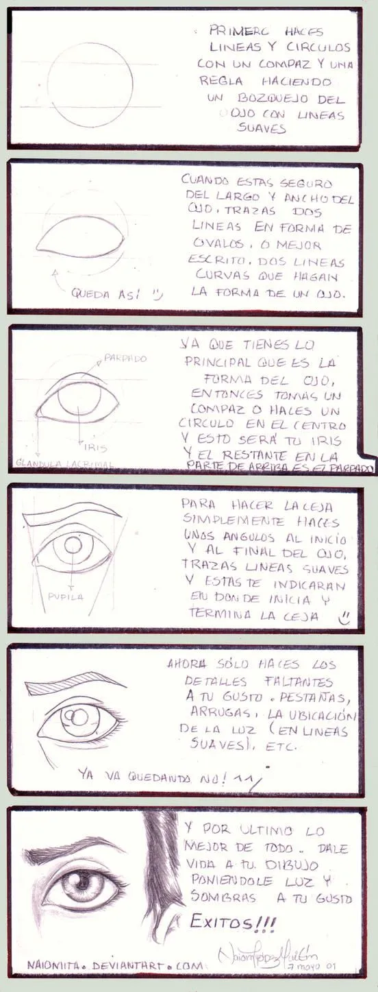 Como dibujar un ojo humano by noticias on DeviantArt