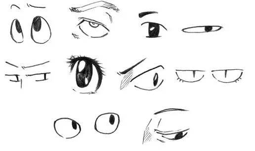 Dibujar ojos anime