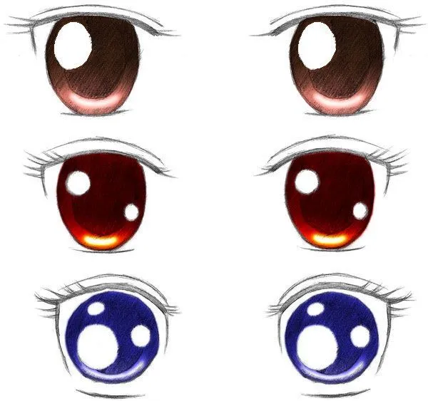 Dibujar ojos anime … | Pinteres…