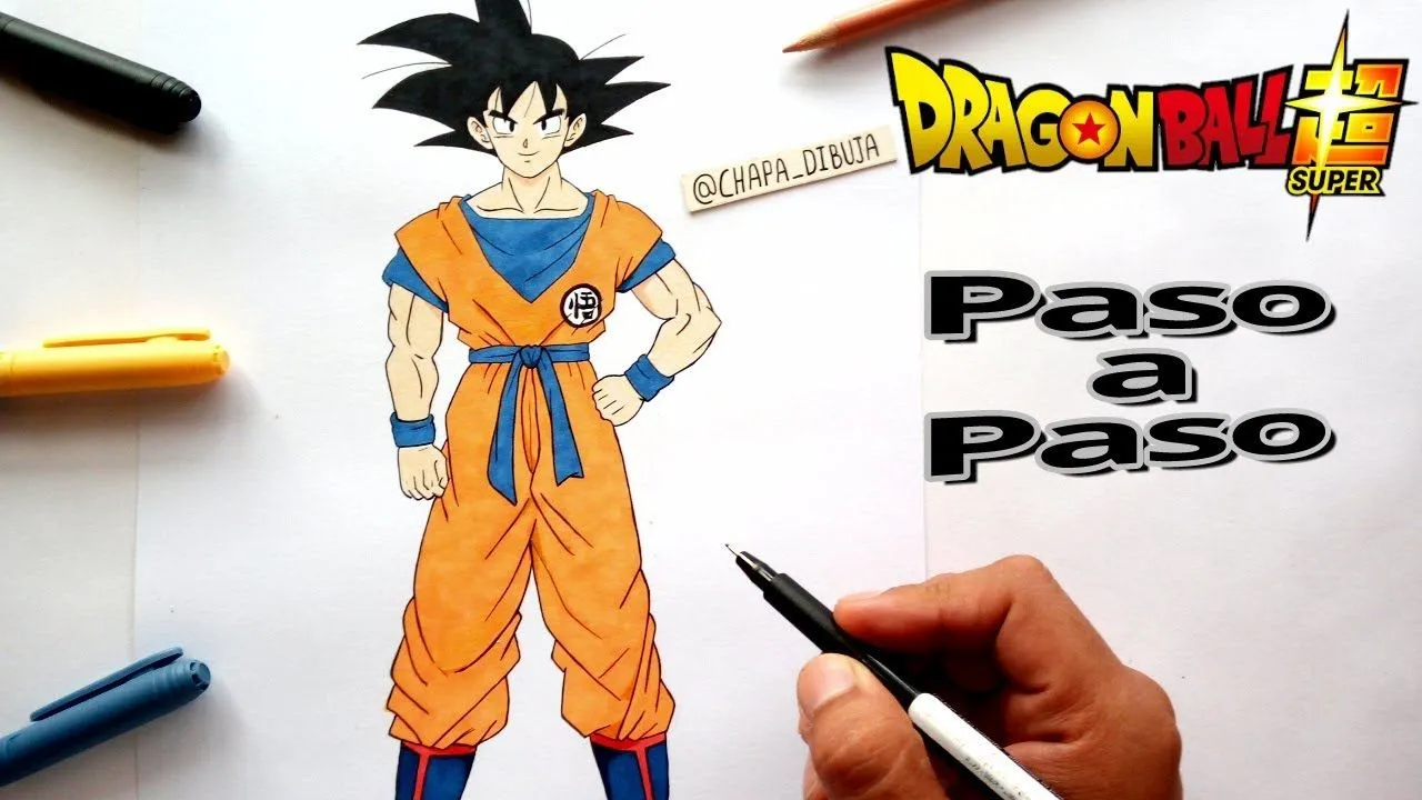 Cómo Dibujar PASO A PASO a GOKU de Dragon Ball Super Broly (Tutorial  Explicado) - YouTube