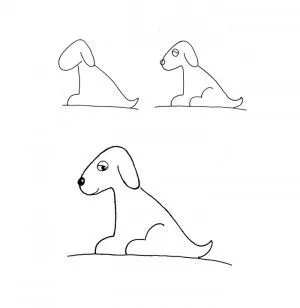 Como dibujar un perro
