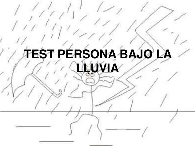 Como dibujar una persona bajo la lluvia - Imagui