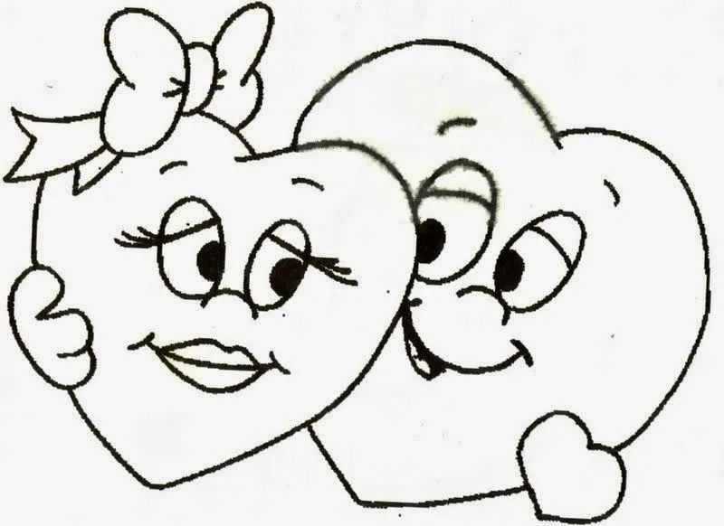 Como dibujar dos personas abrazandose - Imagui