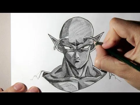 Cómo dibujar a Piccolo de Dragon Ball Z - Dibujos Para Pintar ...