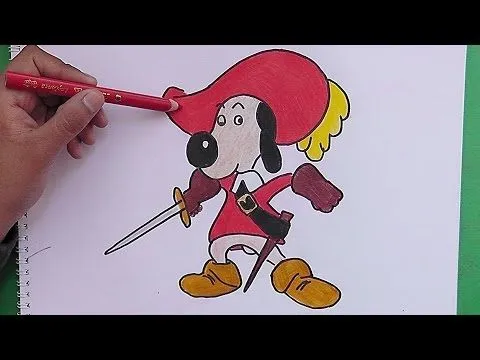 Como dibujar y pintar a D`Artacan - How to draw and paint D ...