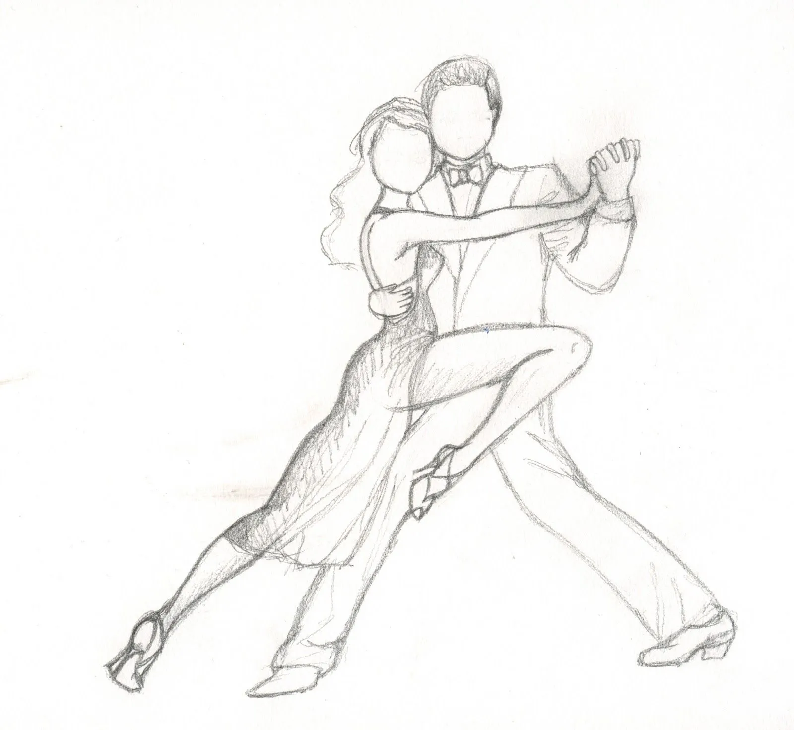 Imagenes de parejas bailando tango para colorear - Imagui