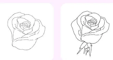 Como dibujar una rosa para manualidades ~ Solountip.com