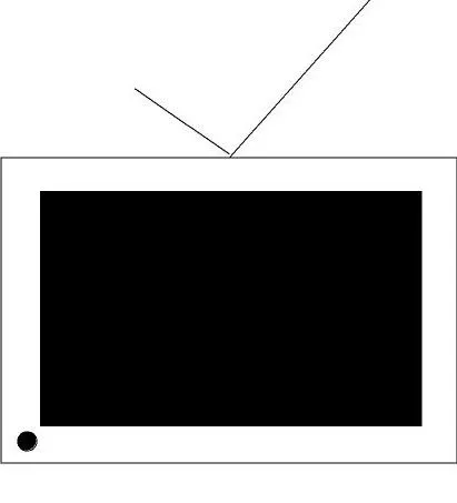 Como dibujar una televisión - Imagui