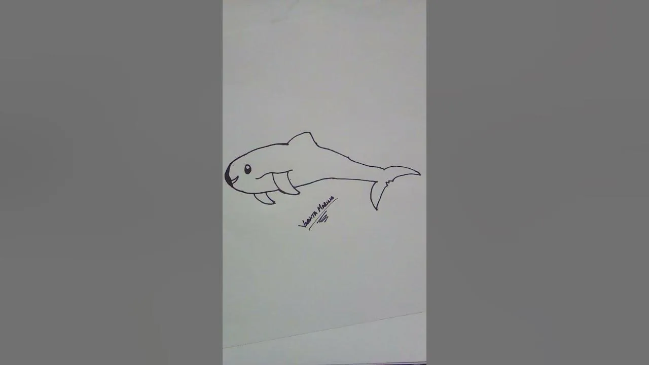 como dibujar una VAQUITA MARINA, PASO A PASO en YouTube2021. #shorts -  YouTube