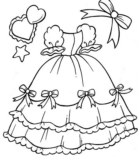 Dibujo de quinceañera para colorear - Imagui