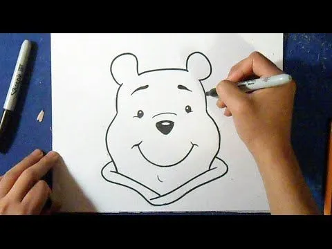 Cómo dibujar a Winnie Pooh | How to draw Winnie pooh - YouTube