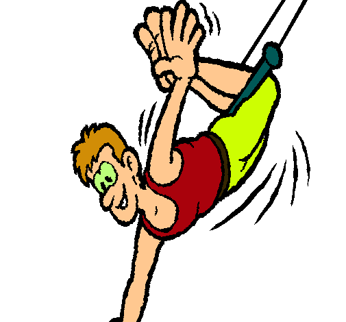 Dibujo de Acróbata feliz pintado por Silo en Dibujos.net el día 14 ...