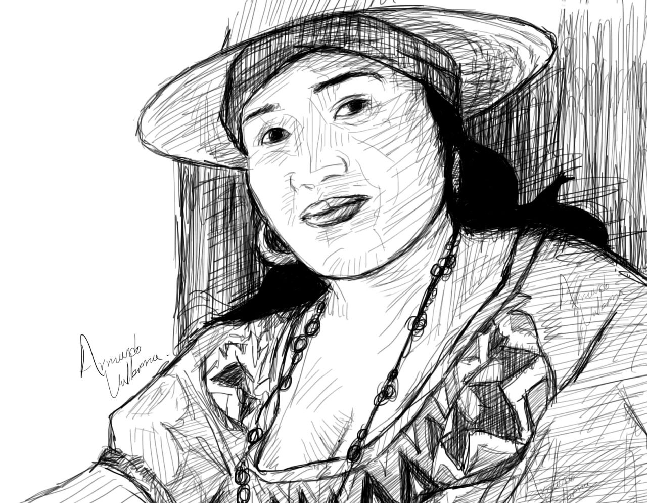 Dibujo - Ana Delia Fernandez De Armando Valbuena Vega – @vegagouriyu on Tumblr