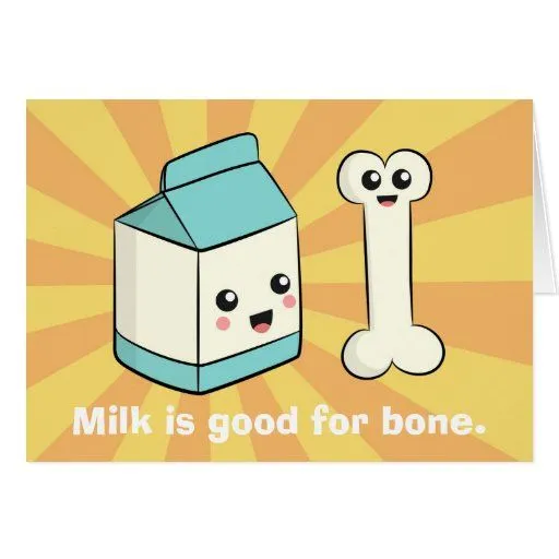 Dibujo animado lindo sobre la leche y el hueso chupete de bebé ...