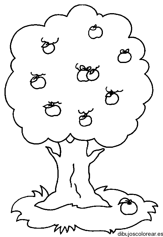 Dibujo de un árbol Ceiba