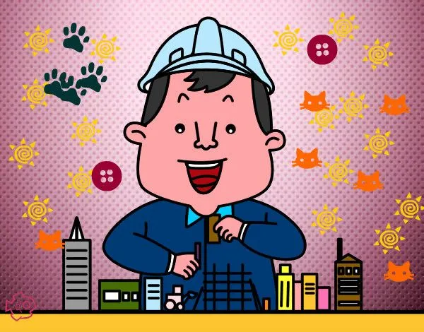 Dibujo de Arquitecto con maqueta pintado por Princessta en Dibujos ...