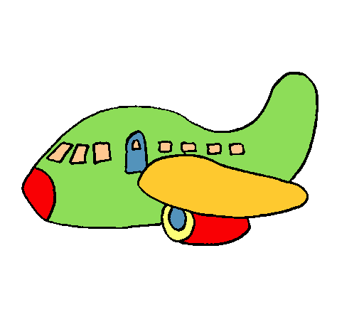 Dibujo de Avión pintado por Egon en Dibujos.net el día 03-09-11 a ...