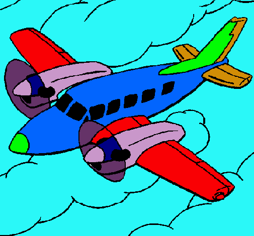 Dibujo de Avioneta pintado por Coralmu004 en Dibujos.net el día 16 ...