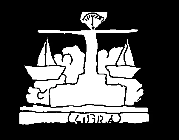 Dibujo de Balanza para Colorear - Dibujos.net