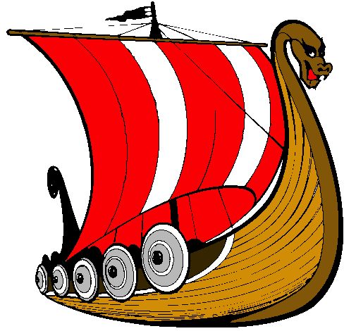 Dibujo de Barco vikingo pintado por Cisf en Dibujos.net el día 30 ...