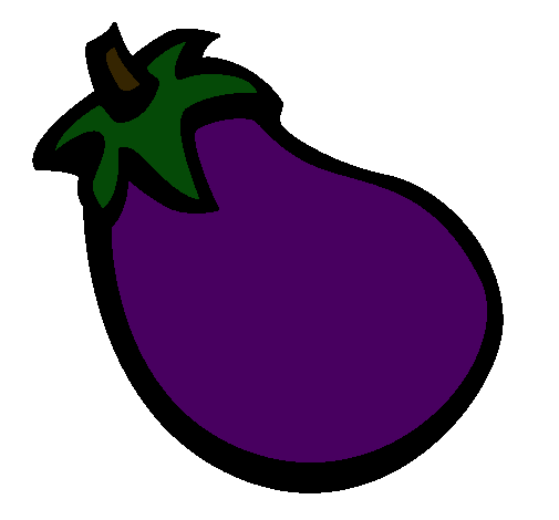 Dibujo de Berenjena II pintado por Morado en Dibujos.net el día 28 ...