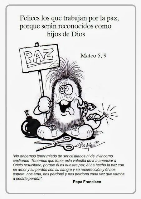Dibujo de las bienaventuranzas para niños - Imagui