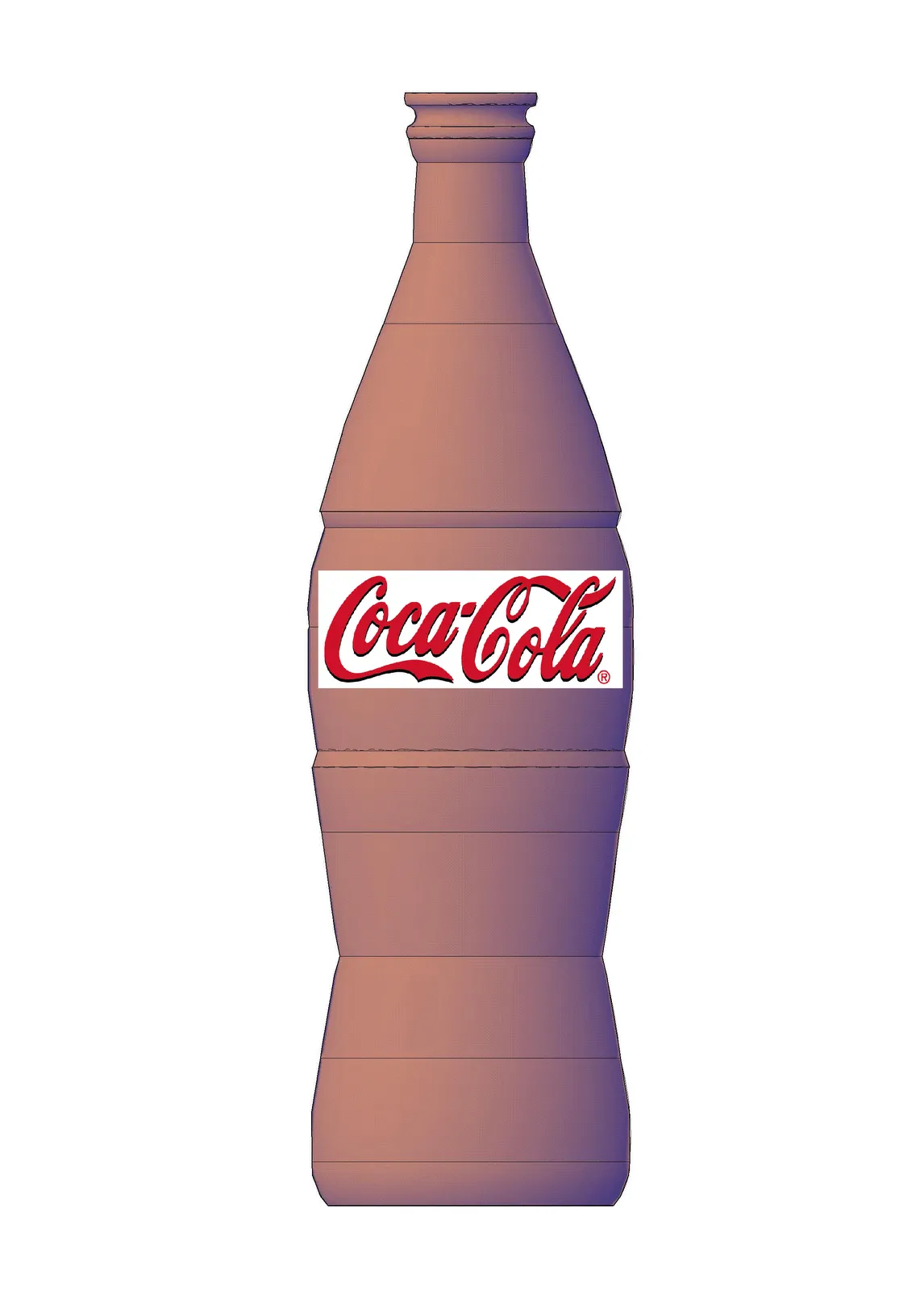 Mis dibujos: botella coca cola