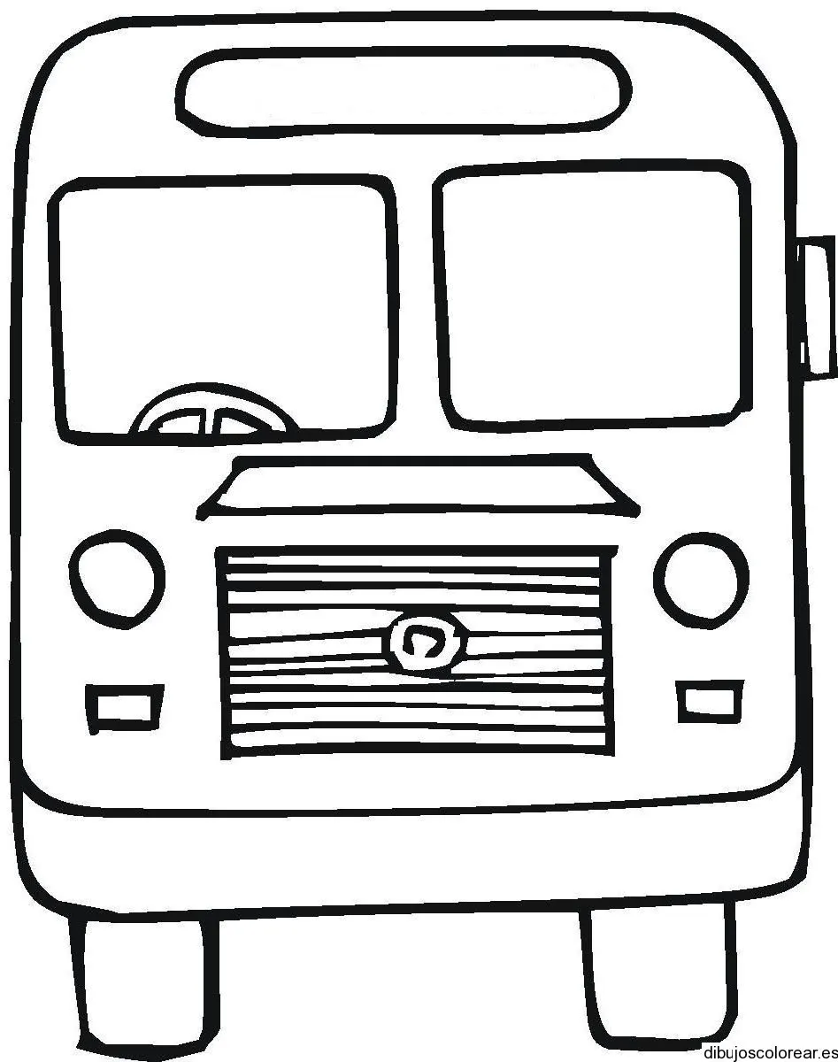 Bus escolar | Dibujos para Colorear