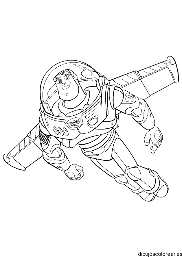 Dibujo de Buzz Lightyear | Dibujos para Colorear