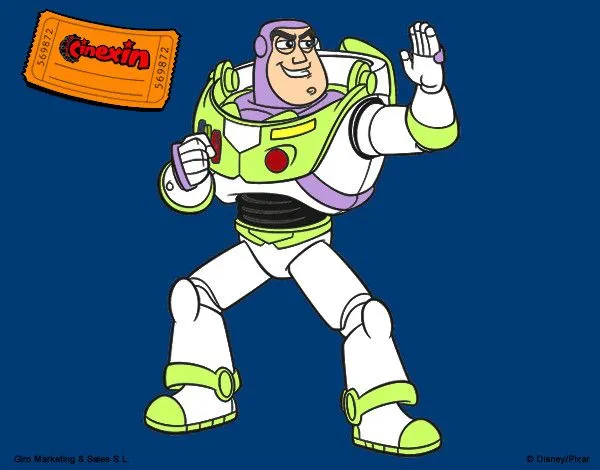 Dibujo de Buzz Lightyear pintado por Charito en Dibujos.net el día ...