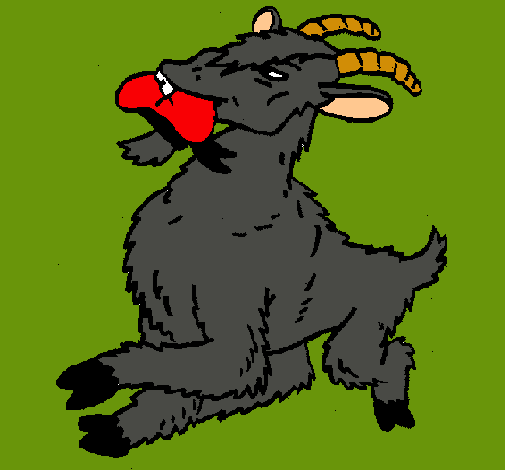 Dibujo de Cabra pintado por Carnero en Dibujos.net el día 01-07-11 ...