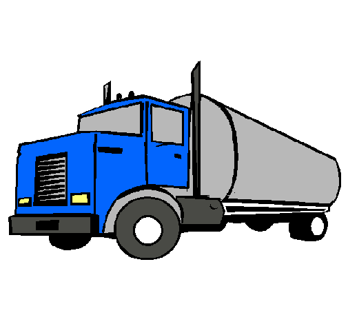 Dibujo de Camión cisterna pintado por Camion en Dibujos.net el día ...