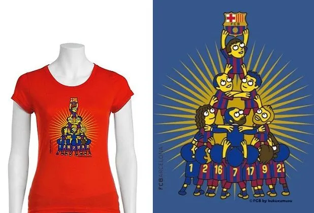 Camiseta Kukuxumusu del FC Barcelona