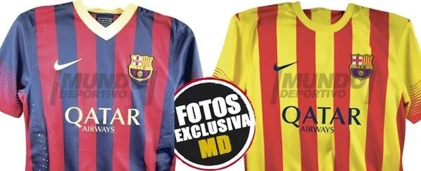 Las fotos de la nueva camiseta del Barça para la temporada 2013-