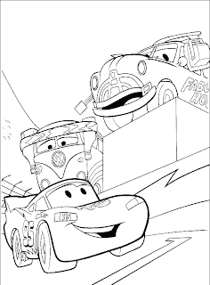 Dibujo de Cars para colorear 10 para descargar e imprimir