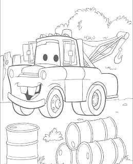 Dibujos para pintar y colorear de Cars Disney - Barney y sus amigos ...