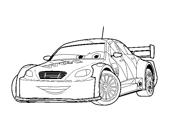 Dibujo de Cars 2 - Max Schnell para Colorear - Dibujos.net