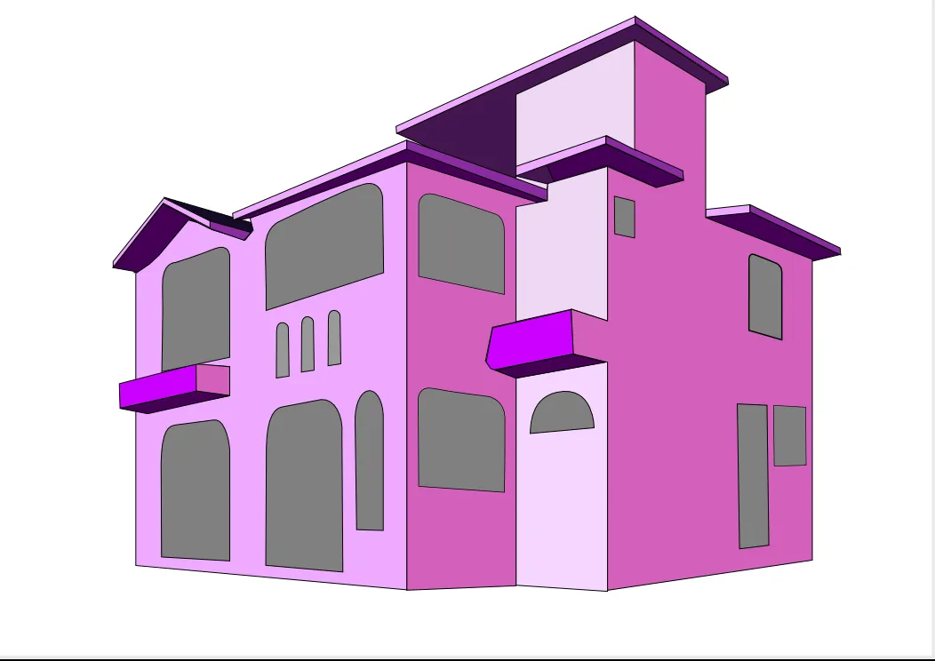 Dibujo de una Casa” con Inkscape « Imagina Libre