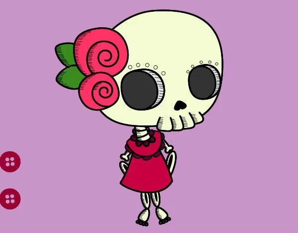 Dibujo de catrina pintado por Kolulu en Dibujos.net el día 11-02 ...