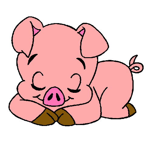 Dibujo de Cerdito pintado por Marranito en Dibujos.net el día 01 ...