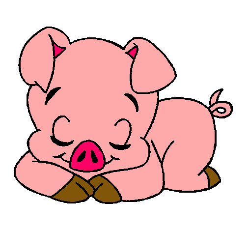 Dibujo de Cerdito pintado por Puerquita en Dibujos.net el día 17 ...